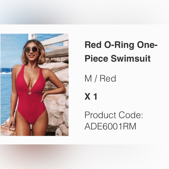 Cupshe “Baywatch” One Piece - Picture 5 of 5